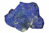 Vivid Blue, Cut/Polished Azurite Nodule - Siberia #175575-1